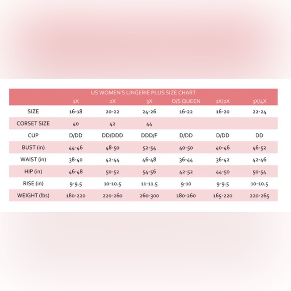 NWT Dreamgirl Christmas Santa Lingerie Plus Size - Picture 4 of 4